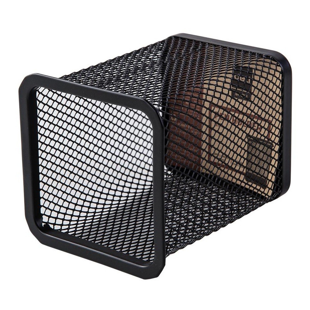 Porte Stylo en métal Deli Square E9174 / Noir