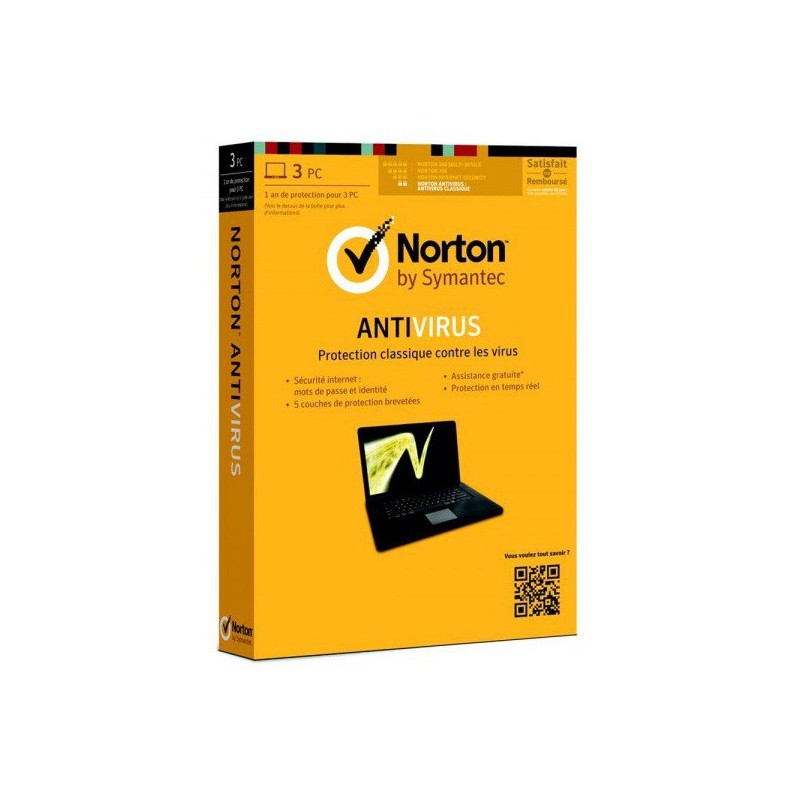 Anti-Virus Norton 360 2013 1 an pour 3 PC