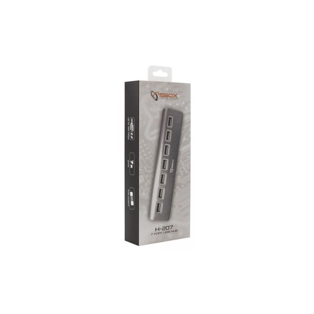Hub USB 7 Ports SBOX H-207