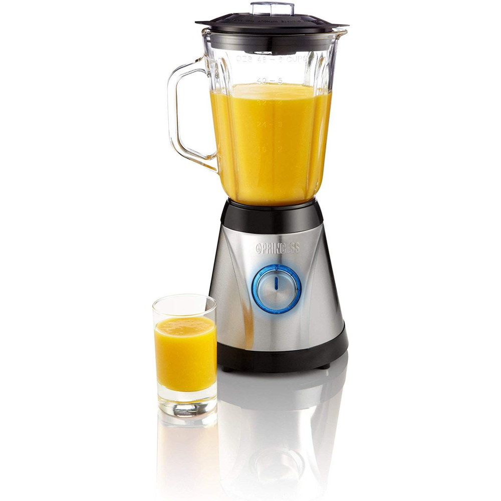 Blender Princess Inox avec Bol en verre / 800W