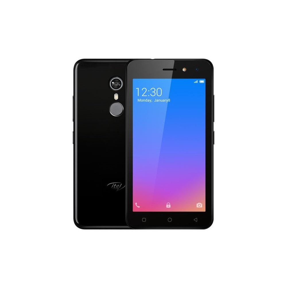 Téléphone portable Itel A33 / Double SIM / Noir