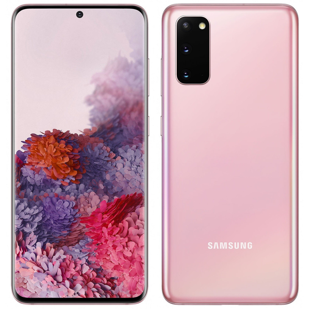 Samsung Galaxy S20 / 5G / Rose + Film de protection Nano Glass 9H offert