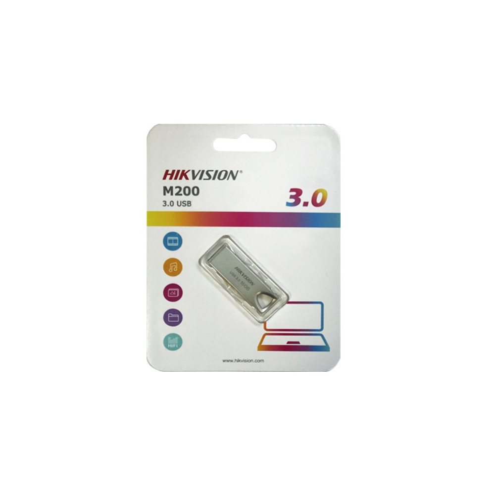 Clé USB Hikvision M200 U3 / USB 3.0 / 64 Go / Aluminium