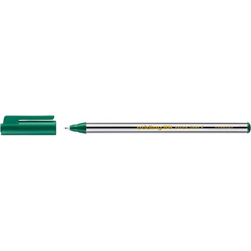 Stylo Feutre Fin Edding 88 Office Liner F 0.6 mm / Vert