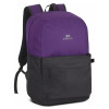 Sac à dos pour PC portable 15.6" Riva 5560 / Noir & Violet