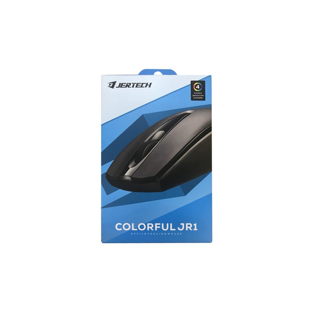 Souris sans fil Jertech Colorful JR1 / Noir