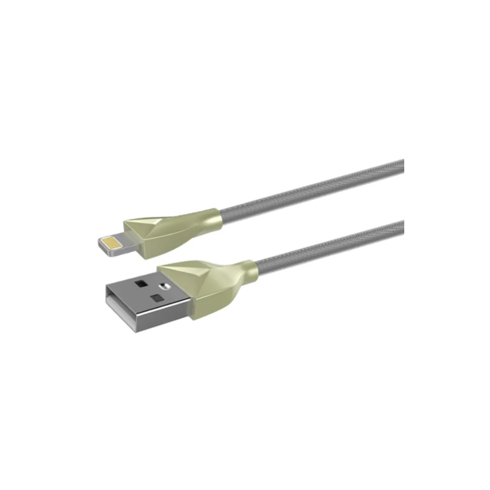 Câble USB vers Lightning  Kingleen K399 / 3A / Silver