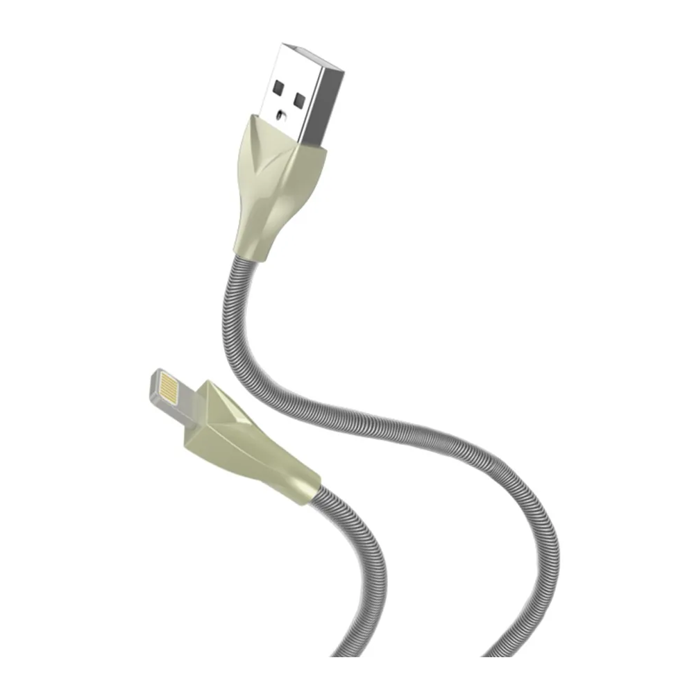 Câble USB vers Lightning  Kingleen K399 / 3A / Silver