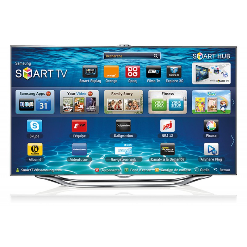Téléviseur Slim LED 46" Smart Interaction 3D Samsung