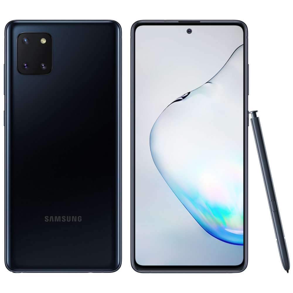 Téléphone Portable Samsung Galaxy Note 10 Lite / Noir + SIM Orange 60 Go