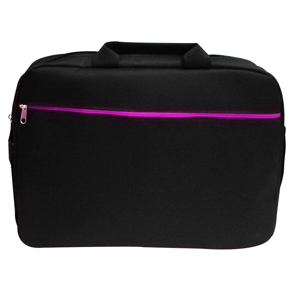 Sacoche pour Pc Portable 15.6" / Noir & Rose