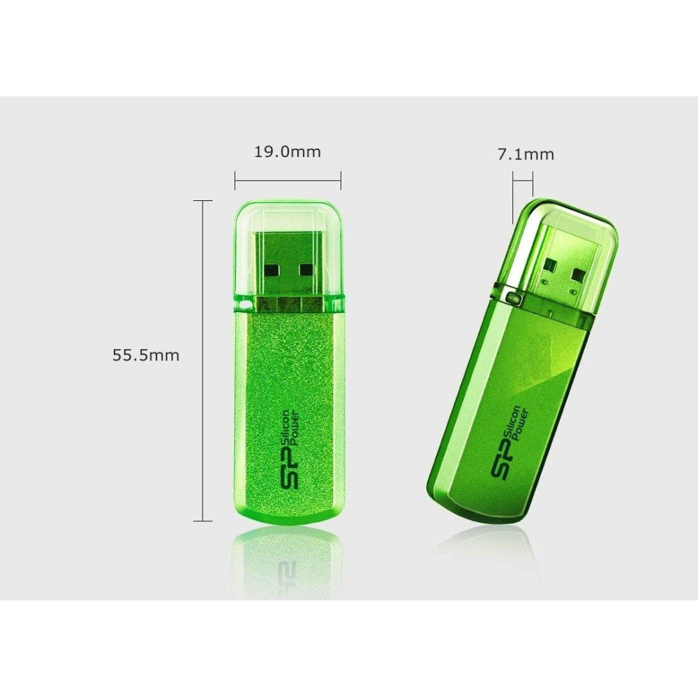 Clé USB Silicon Power Helios 101 16 Go / Vert