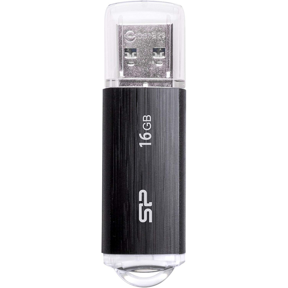 Clé USB Silicon Power Ultima U02 / 16 Go / Noir