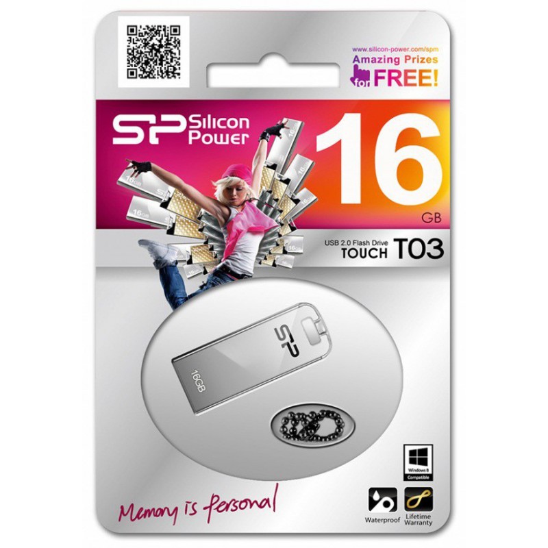 Clé USB Silicon Power T03 / 16 Go