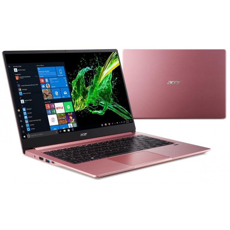 Pc Portable Acer Swift 3 SF314 / i3 10é Gén / 4 Go / Rose image 0