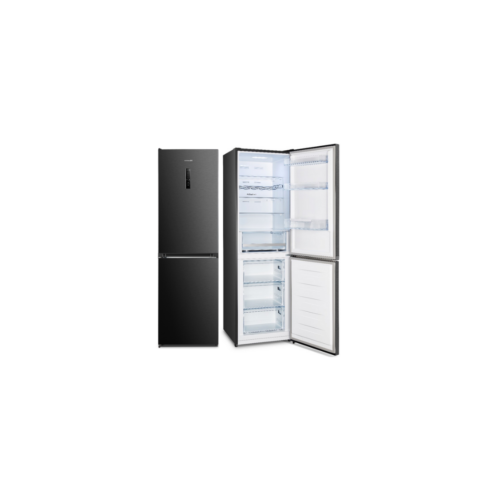 Réfigérateur Combiné Hisense avec Afficheur / 318L / Noir