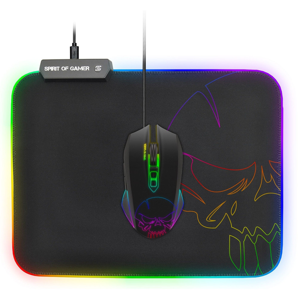 Tapis Souris Gaming Spirit of Gamer Skull RGB M