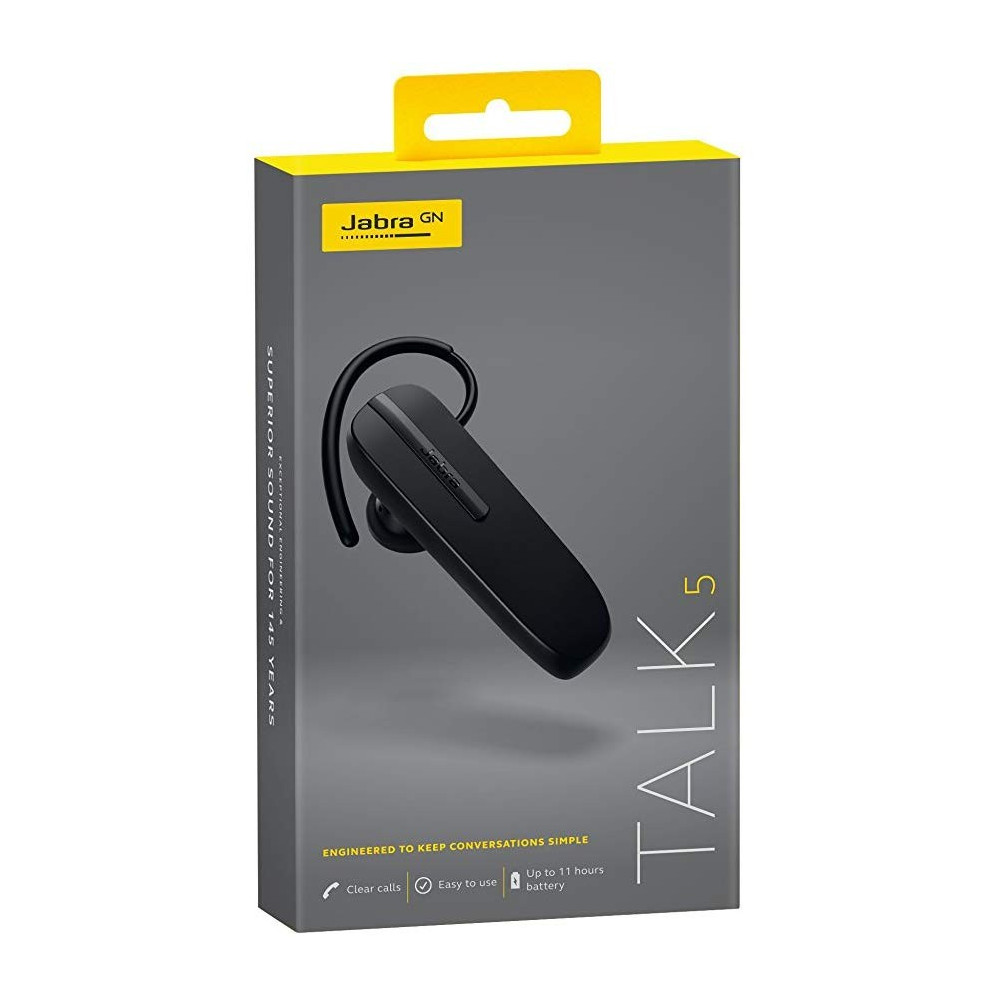 Oreillette Bluetooth Jabra Talk 5 / Noir