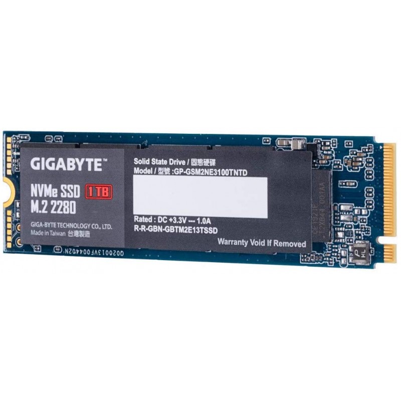 Disque Dur Interne Gigabyte NVMe SSD M.2 / 1 To