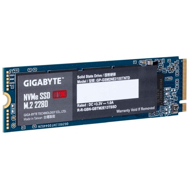 Disque Dur Interne Gigabyte NVMe SSD M.2 / 1 To