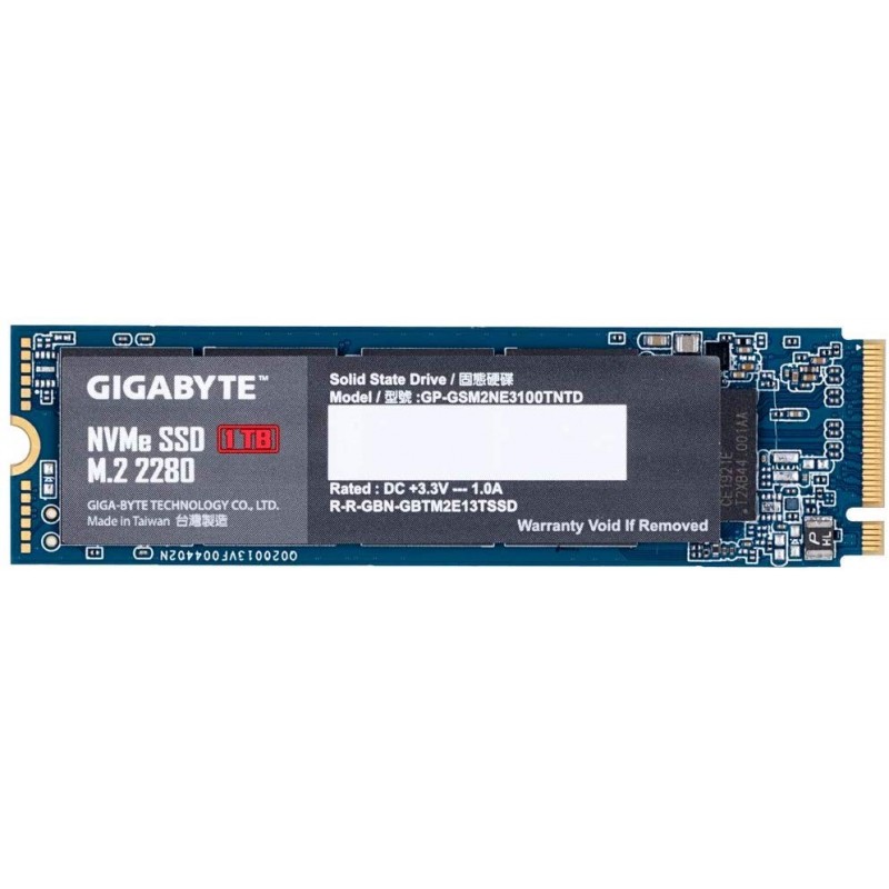 Disque Dur Interne Gigabyte NVMe SSD M.2 / 1 To