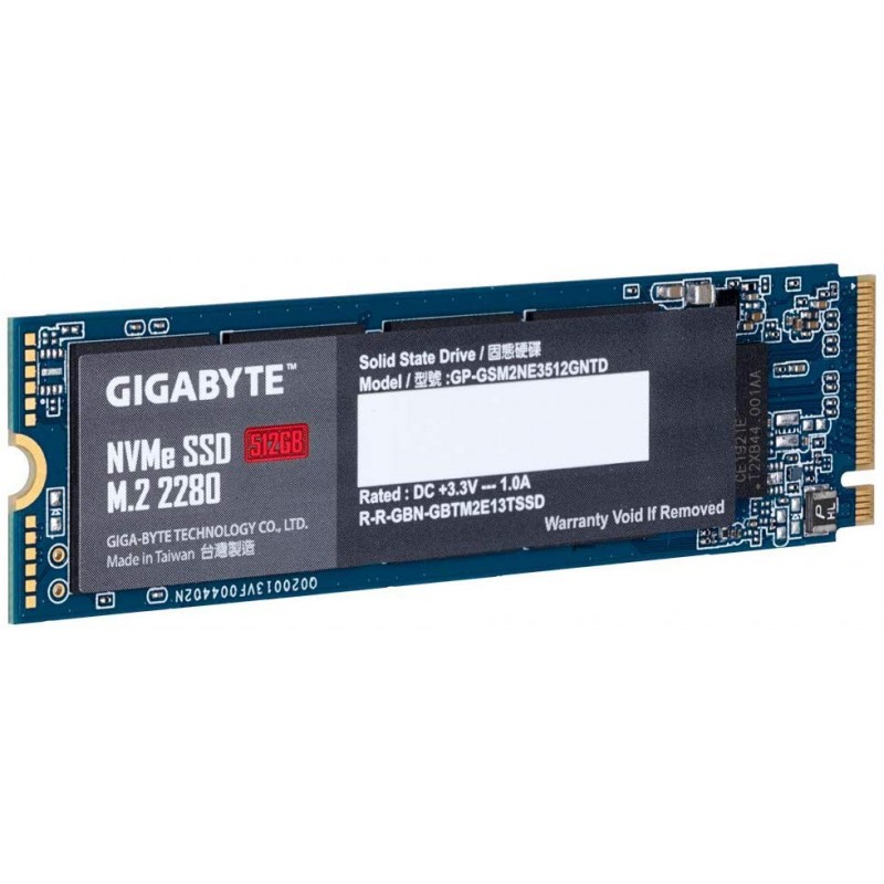 Disque Dur Interne Gigabyte NVMe SSD M.2 / 512 Go