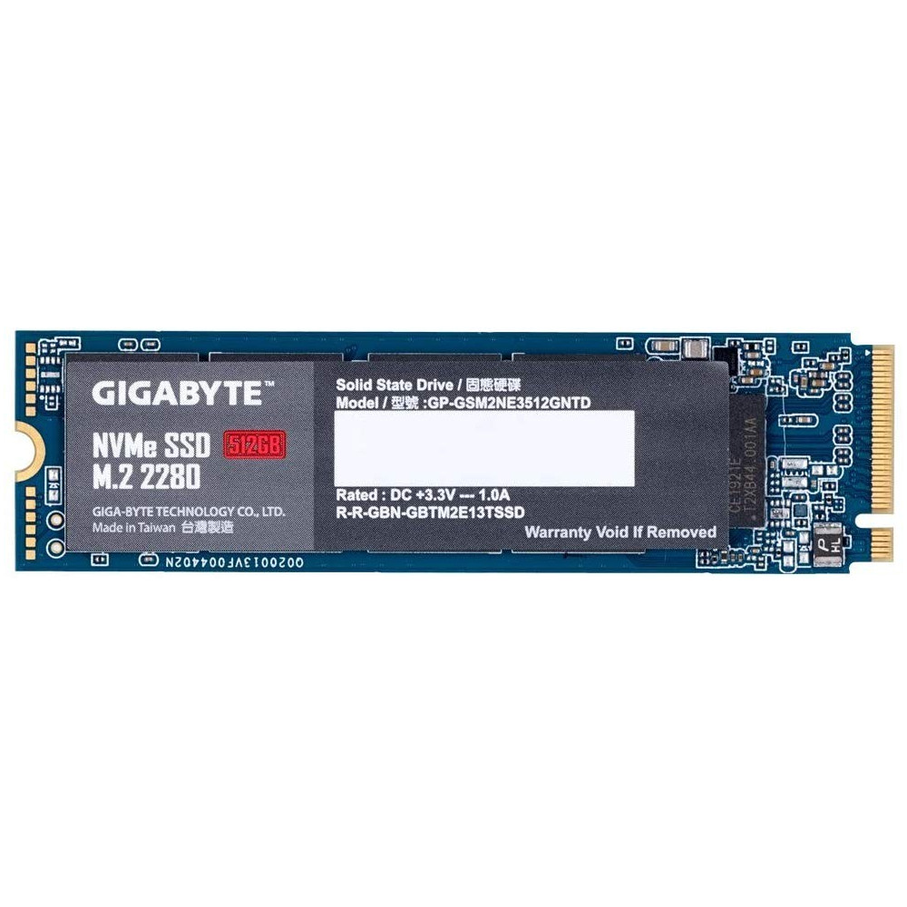 Disque Dur Interne Gigabyte NVMe SSD M.2 / 512 Go