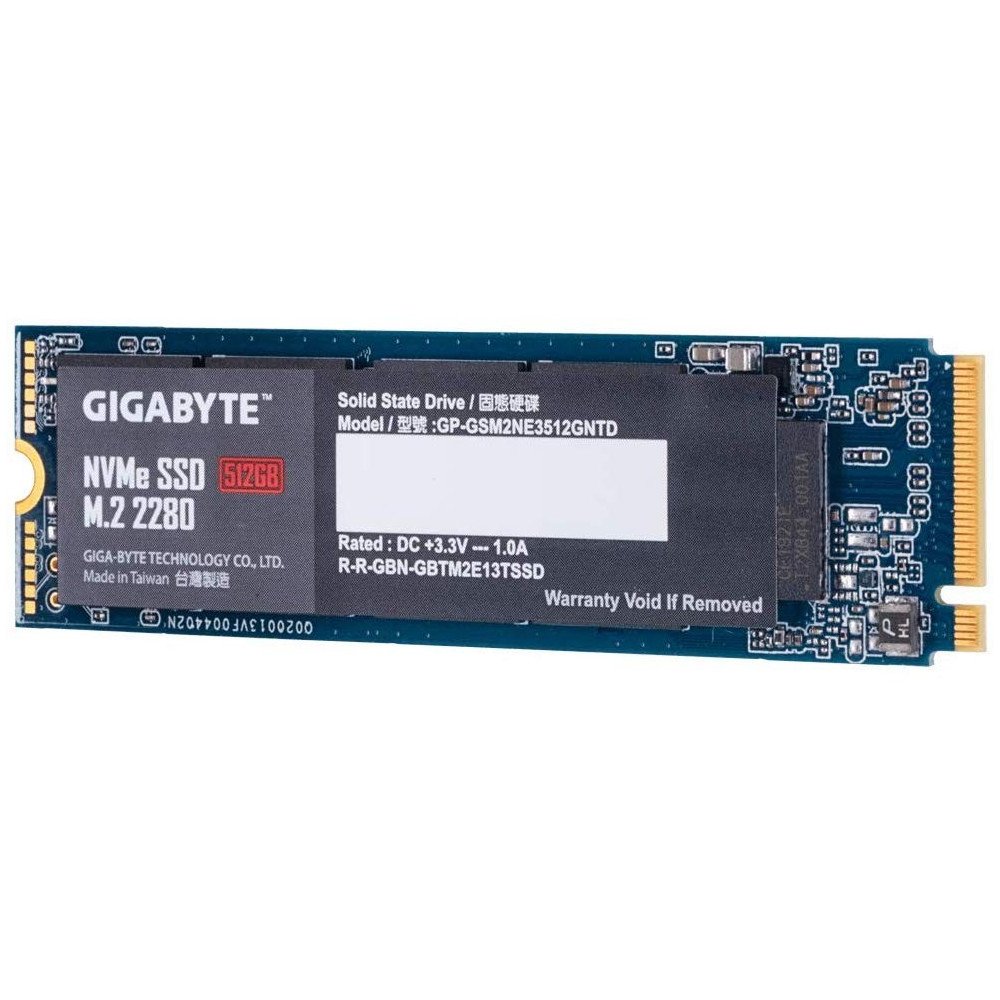 Disque Dur Interne Gigabyte NVMe SSD M.2 / 512 Go