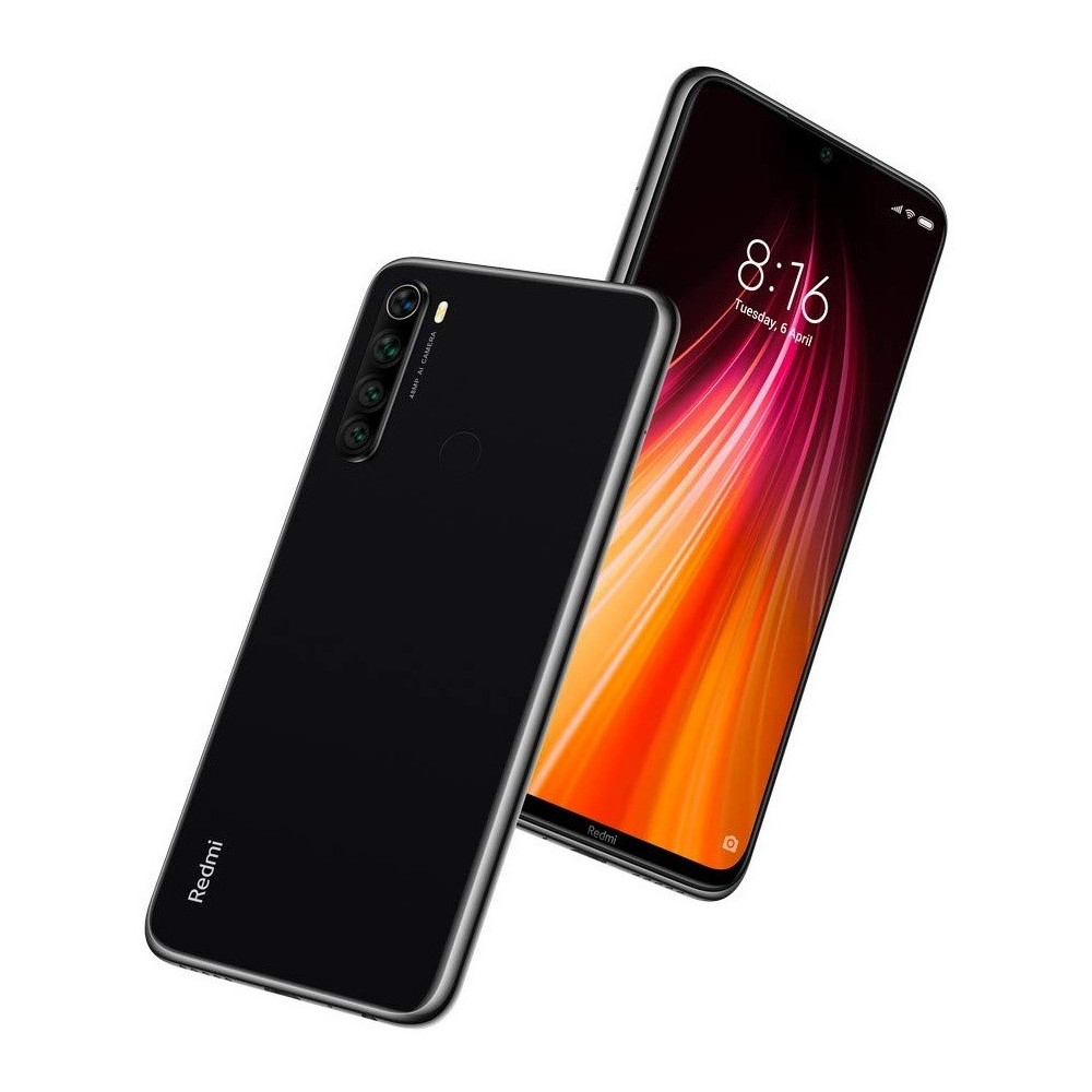 Téléphone Portable Xiaomi Redmi Note 8 / 4G / Noir + SIM Orange 60 Go