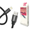 Câble USB vers Lightning  Kingleen K208 / 3.1A / Noir