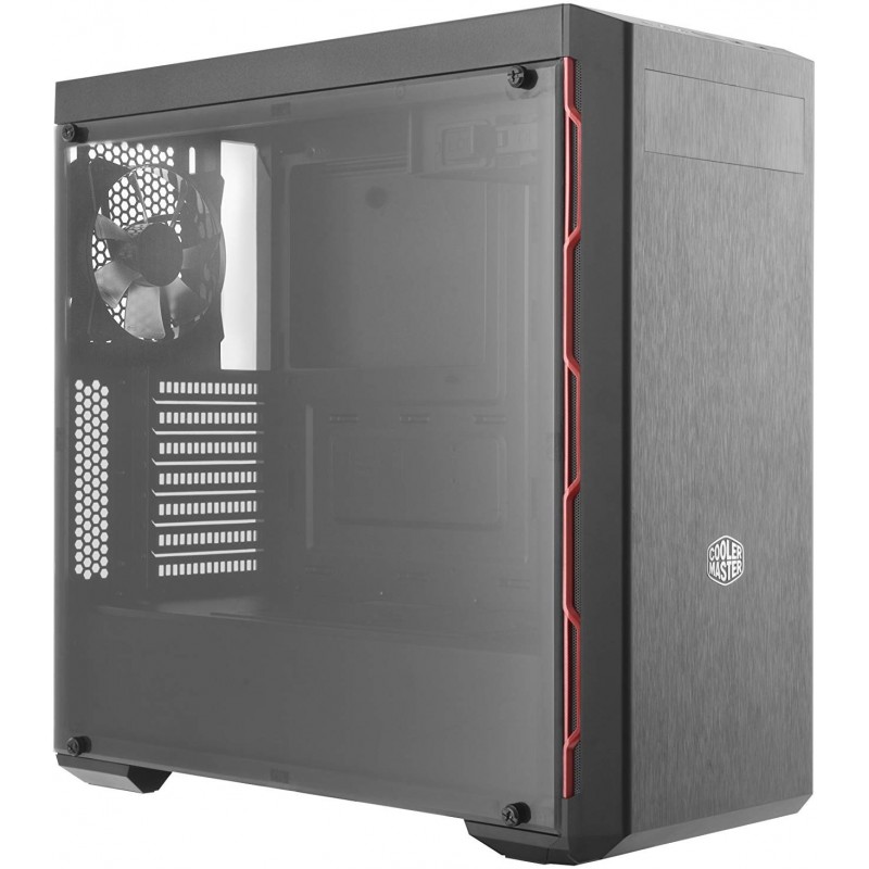 Boitier Gamer Cooler Master MasterBox MB600L Rouge image 0