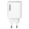 Adaptateur Secteur KINGLEEN C867E / 2x USB 5A / Blanc