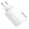 Adaptateur Secteur KINGLEEN C867E / 2x USB 5A / Blanc