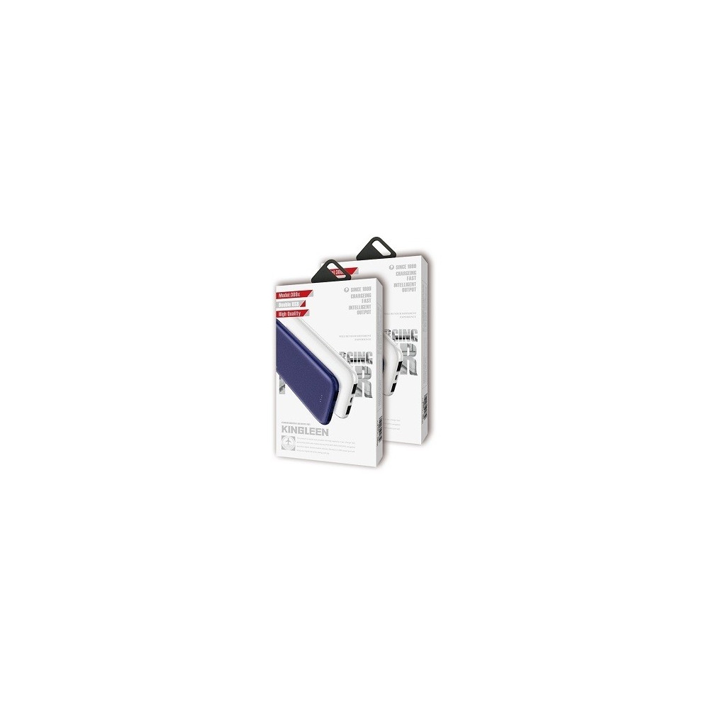 Power Bank Kingleen 309X / 10000 mAh / Blanc