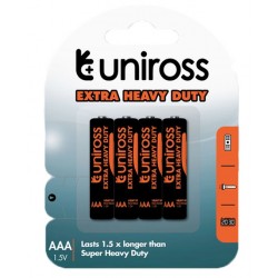4x Piles Uniross Extra...