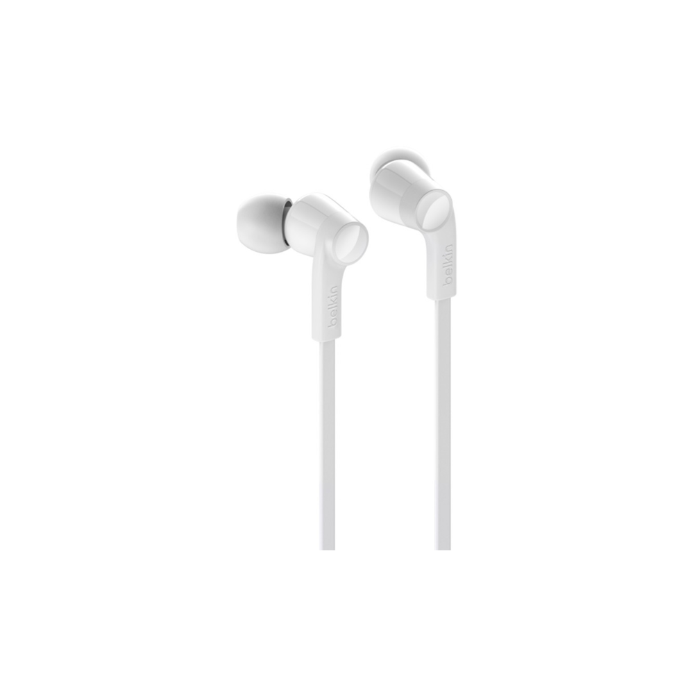 Ecouteurs Belkin Rockstar USB Type C / Blanc