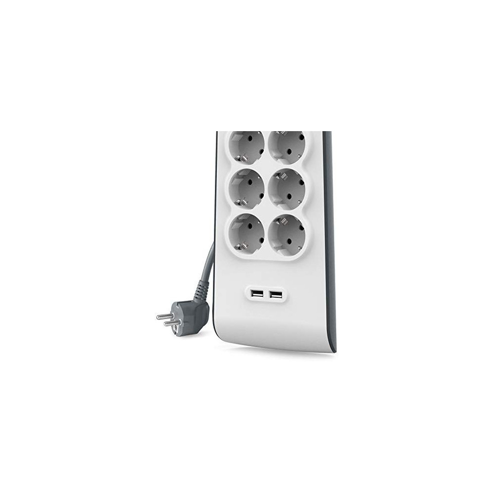 Multiprise Belkin 8x Prises EU + 2x Ports USB