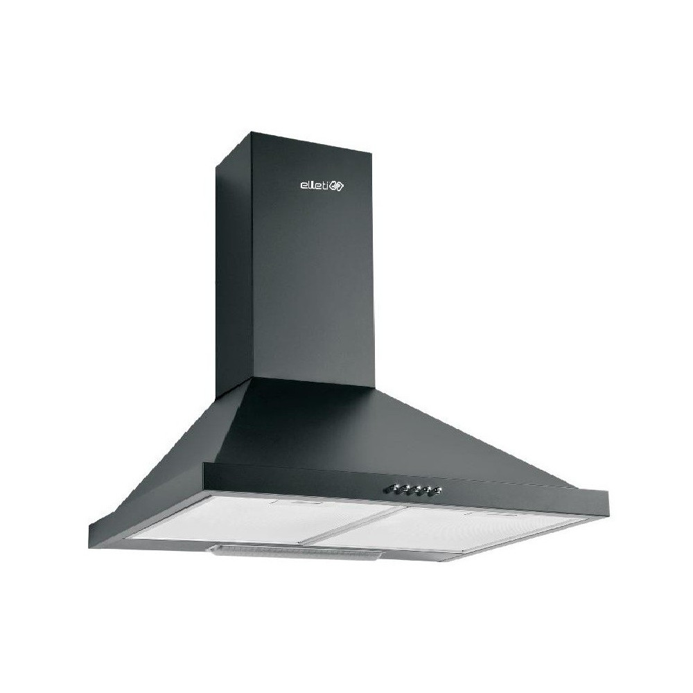 Hotte Cheminée Elleti 14202 / 60 cm / Noir