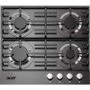 Plaque de cuisson Acer 4 feux 60 cm / Noir