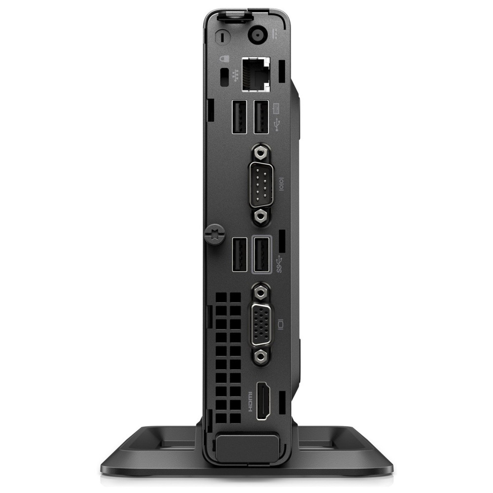 Pc De Bureau HP Mini HP,  Intel® Core™ i3-7130U, 4 Go de mémoire SDRAM DDR4, Windows 10 Professionnel