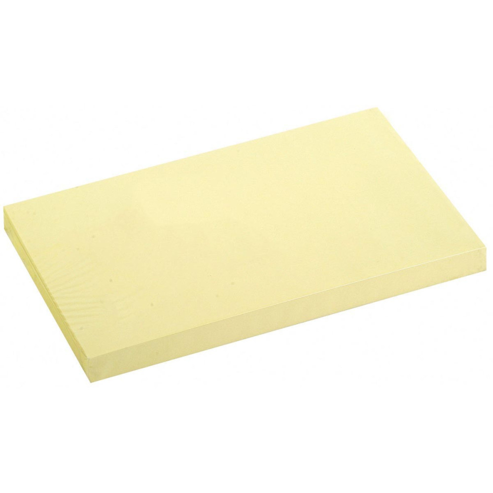 Stick Note 100 Feuilles 76 x 127 mm / Jaune Pastel