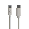 Câble Ksix USB Type C vers Lightning 1m / Blanc