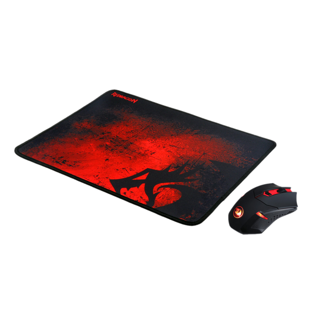 Ensemble Souris Sans fil & Tapis Gaming Redragon M601-WL-BA