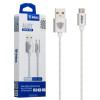Câble USB vers Micro USB Inkax CK-64 2.1A / 1M / Blanc