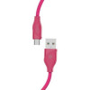 Câble USB vers Micro USB Inkax CK-59 2.1A / 1M / Rose