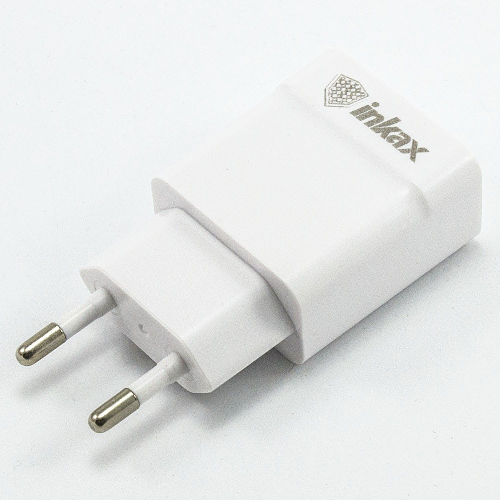 Chargeur Secteur Inkax + Chargeur Allume Cigare 1A + Câble USB Vers Micro USB 1M