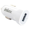 Chargeur Allume Cigare Inkax CD-32 2.1A / Blanc