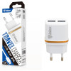 Adaptateur Secteur Inkax CD-11 2x USB 2.1A / Blanc