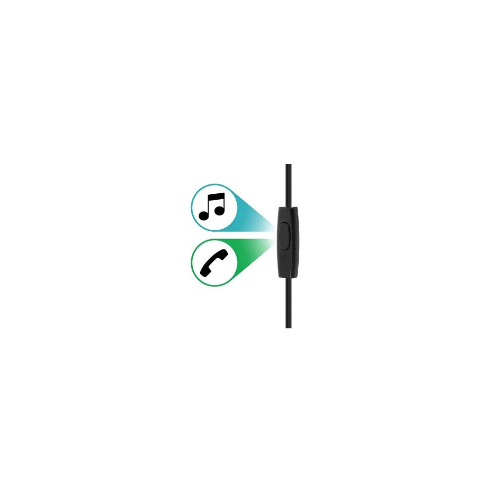Écouteurs intra-auriculaires Inkax EP-04 / Noir