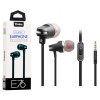 Écouteurs intra-auriculaires Inkax E76 / Noir